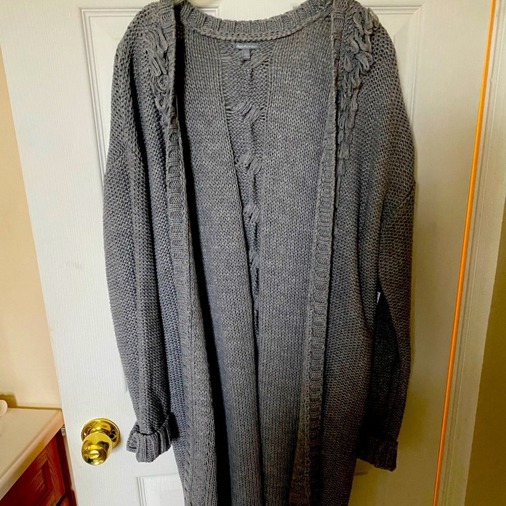 Long cardigan